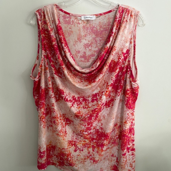Calvin Klein Sleeveless blouse sz 1X - Picture 1 of 3